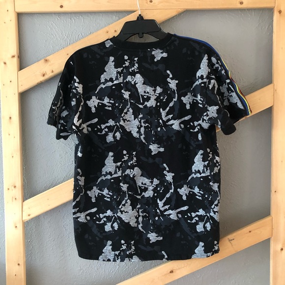 Rolling Paper Black Camo Short Sleeves Shirt - Large - T-Shirt - Picture 5 of 6